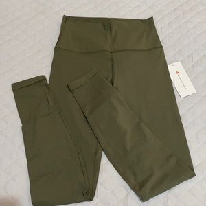 Sage grey green athletic leggings size 4/6